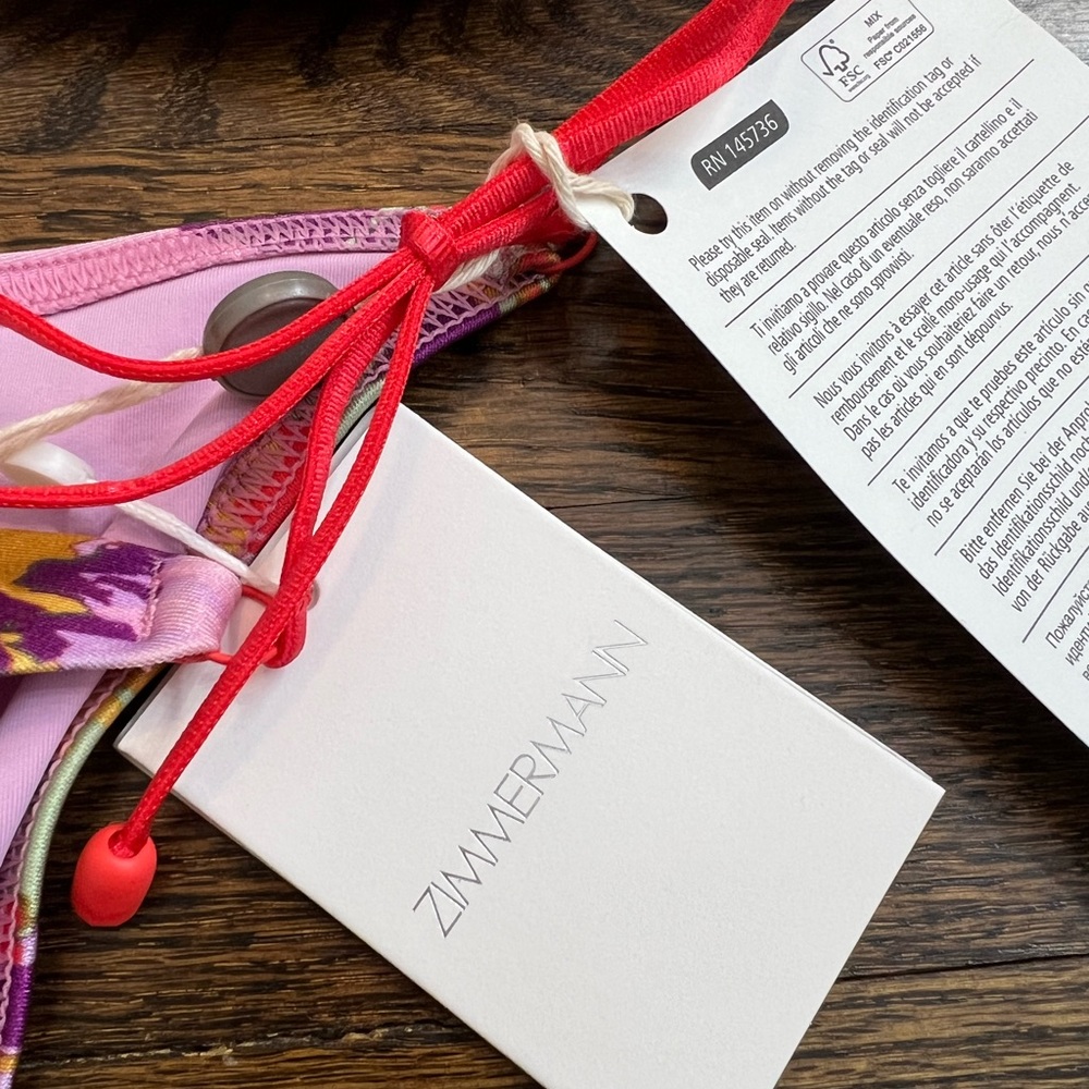 Zimmermann Violet Bikini Set